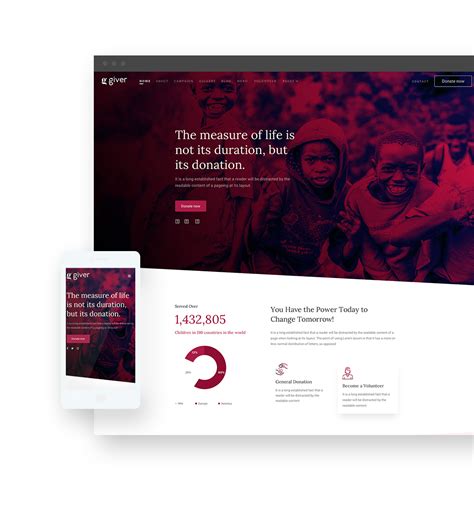 joomla nonprofit template|Giver .